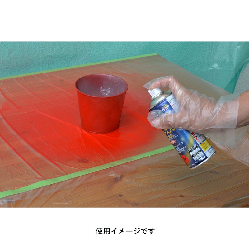 アサヒペン 901542 高耐久ラッカースプレー 300mL 銀 1個（ご注文単位1個）【直送品】