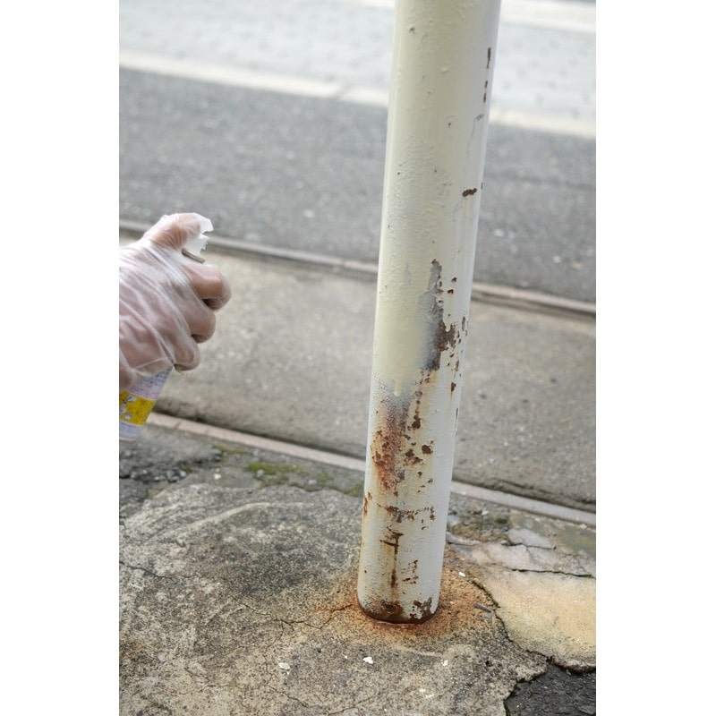 アサヒペン 9017913 油性高耐久鉄部用スプレー 300mL ツヤ消し黒 1個(ご注文単位1個)【直送品】