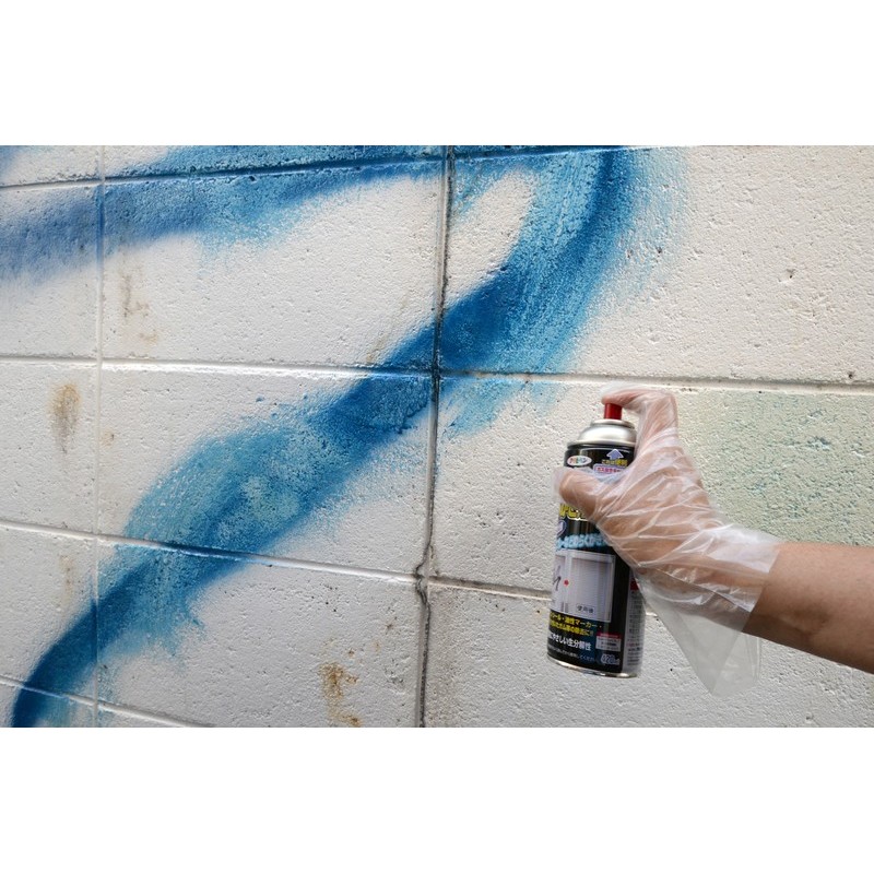 アサヒペン 901289 強力らくがき落としスプレー 420mL D084 1個(ご注文単位1個)【直送品】