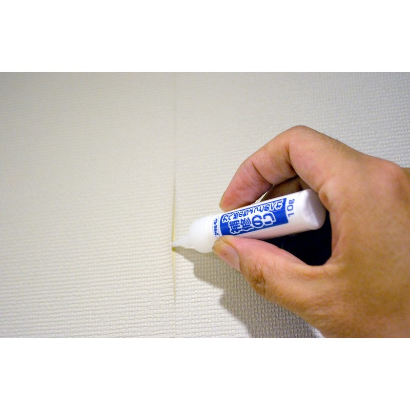 アサヒペン 9015701 カベ紙のちょっとめくれ補修のり 10g #737 1個（ご注文単位1個）【直送品】