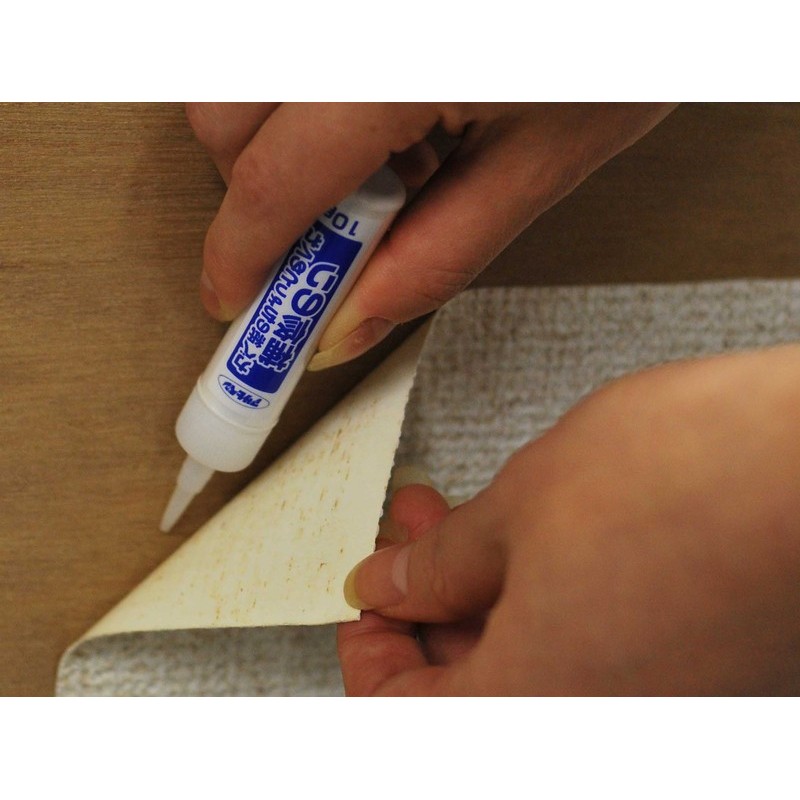 アサヒペン 9015701 カベ紙のちょっとめくれ補修のり 10g #737 1個（ご注文単位1個）【直送品】