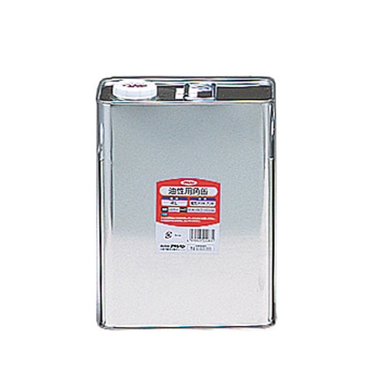 アサヒペン 9016361 油性用角缶 4L KKP-4 1個（ご注文単位1個）【直送品】