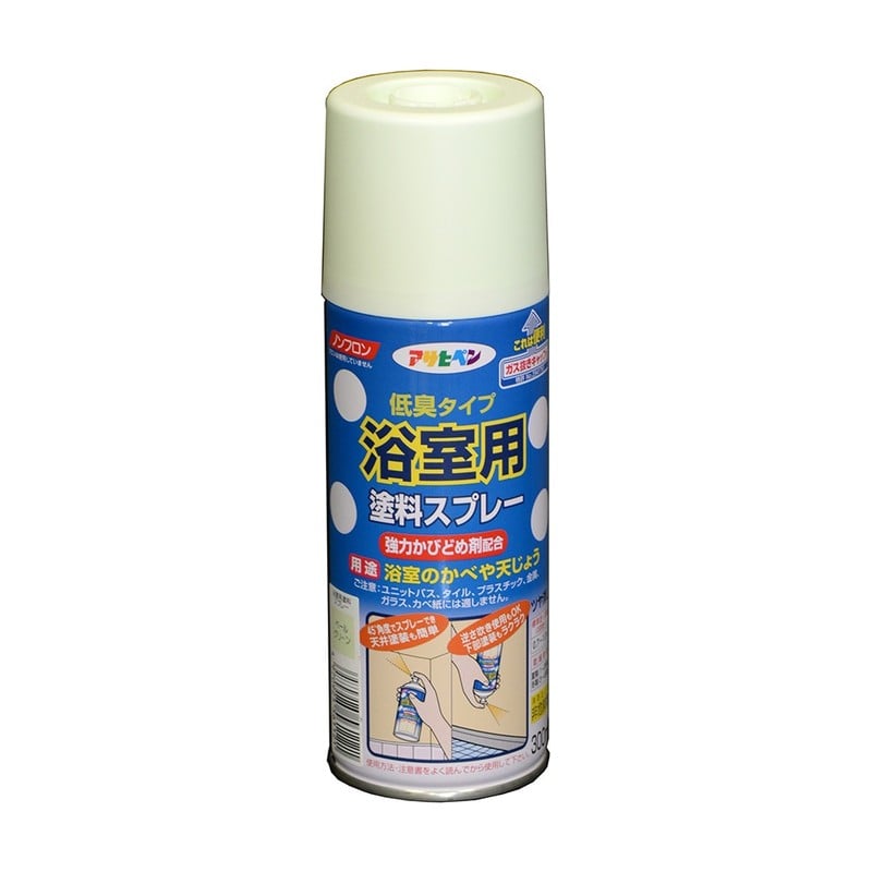 アサヒペン 9010948 浴室用塗料スプレー 300ML ペールグリーン 1個（ご注文単位1個）【直送品】