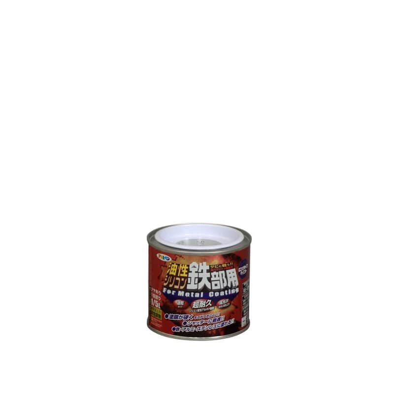 アサヒペン 9010768 AP 油性シリコン鉄部用 1/5L ライトグレー 1個（ご注文単位1個）【直送品】