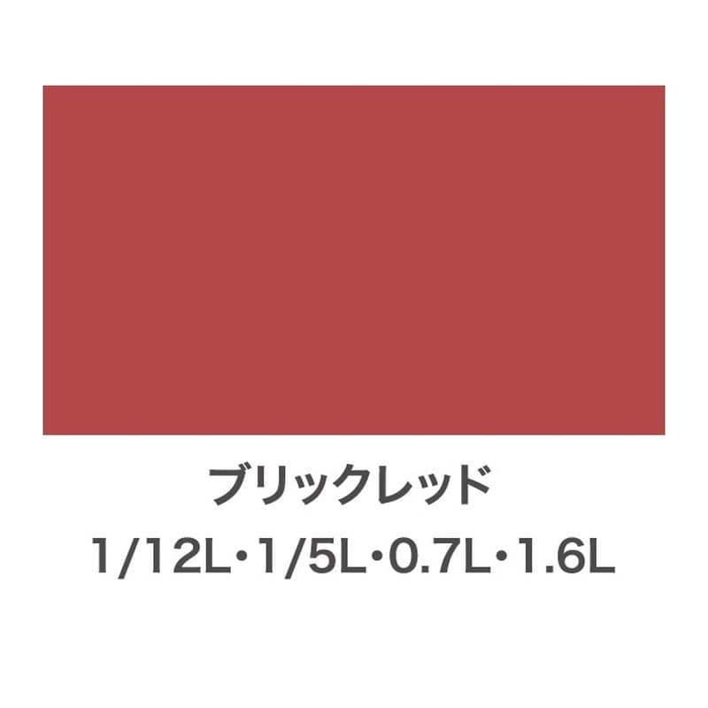 アサヒペン 9011883 油性スーパーコート 1/12L ブリックレッド 1個(ご注文単位1個)【直送品】