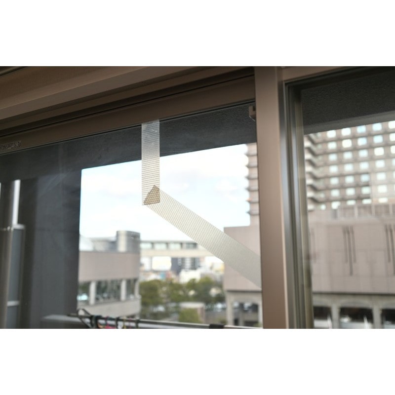 アサヒペン 9018516 AP パワーテープ クリヤメッシュ 36mm×4M T044 1個(ご注文単位1個)【直送品】