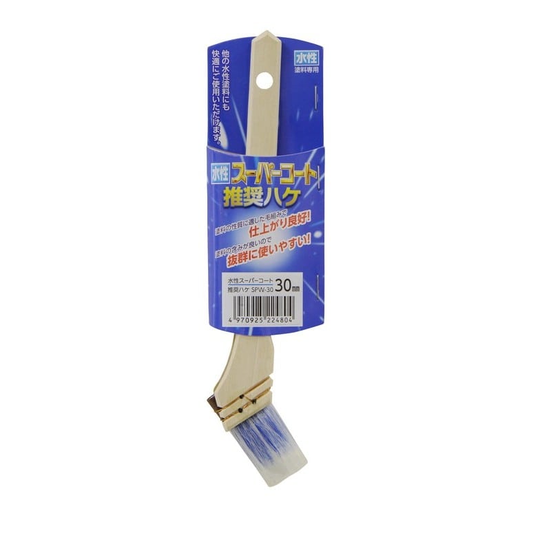 アサヒペン 9018496 水性スーパーコート推奨ハケ 30mm SPW-30 1個（ご注文単位1個）【直送品】