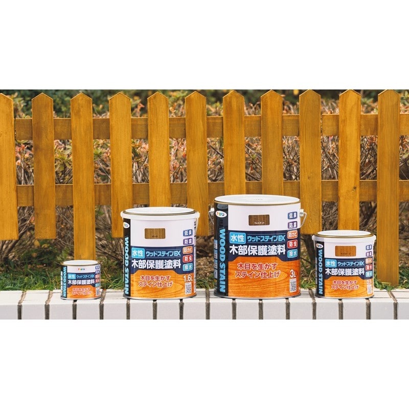 アサヒペン 9019021 AP 水性ウッドステインEX 0.7L 透明クリヤ 1個（ご注文単位1個）【直送品】