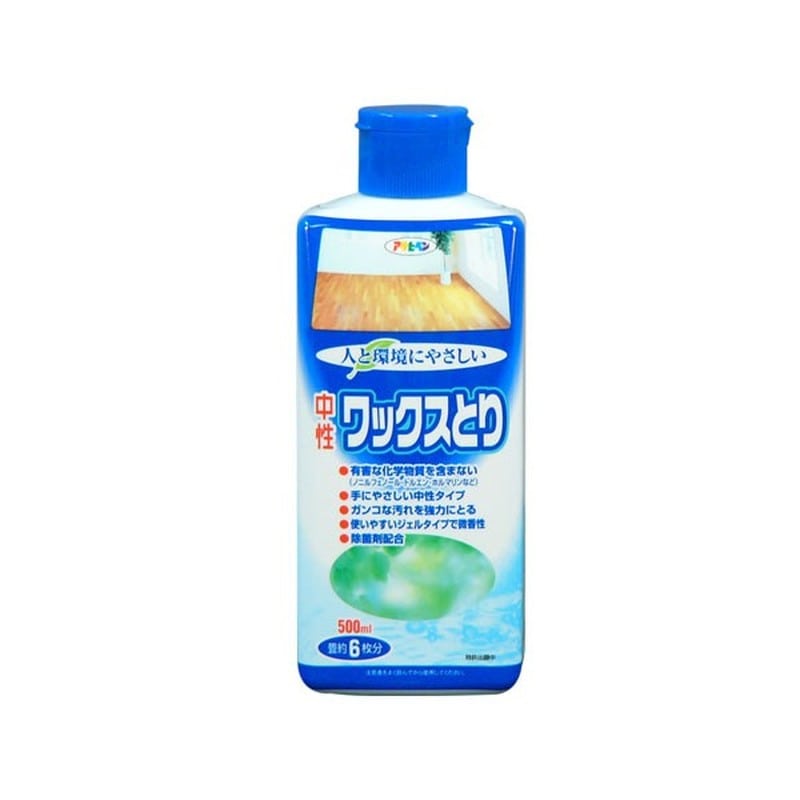 アサヒペン 901639 環境にやさしい中性ワックスとり 500ml 1個（ご注文単位1個）【直送品】
