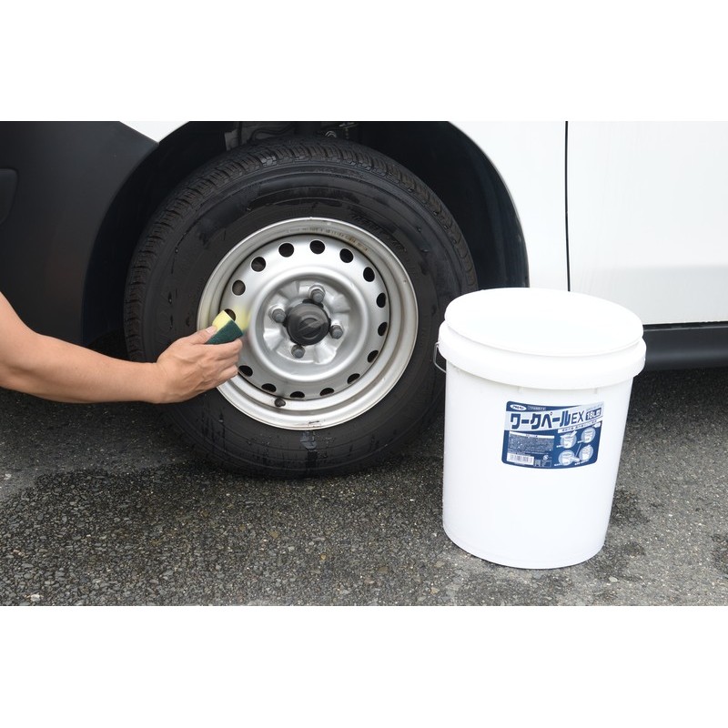 アサヒペン 9018514 ワークペールEX 18L型 WPEX-181WH 1個（ご注文単位1個）【直送品】