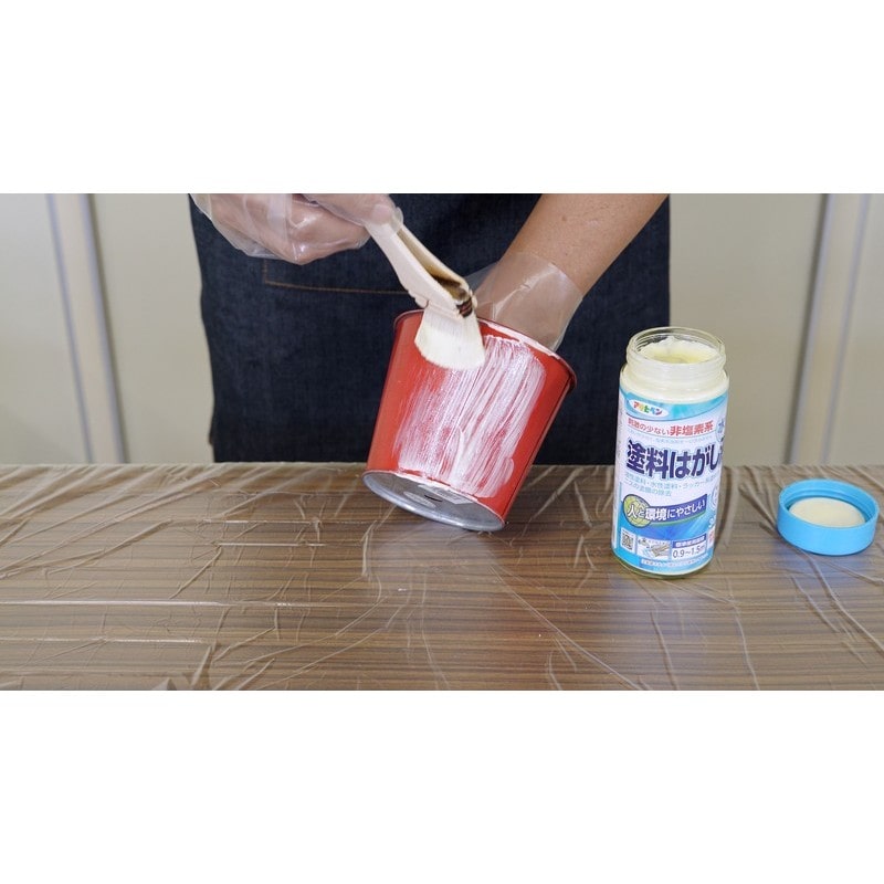 アサヒペン 9019308 水性塗料はがし液 100ml 1個(ご注文単位1個)【直送品】