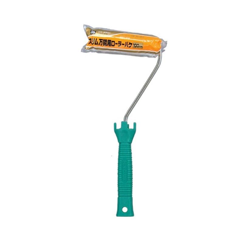 アサヒペン 9016028 PCスリム万能用ローラーバケ 100mm RSO-100 1個（ご注文単位1個）【直送品】