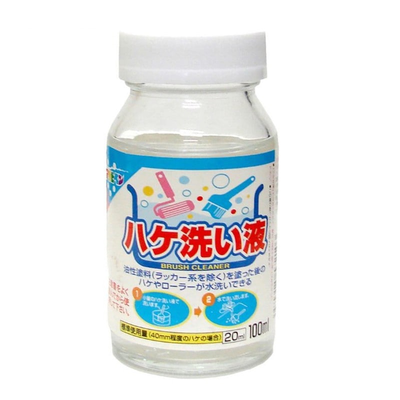 アサヒペン 9011497 ハケ洗い液 100mL 1個(ご注文単位1個)【直送品】