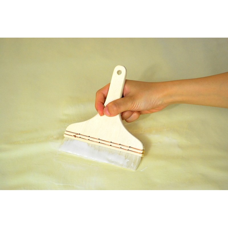 アサヒペン 9015686 木柄カベ紙のりバケ 130mm #971 1個(ご注文単位1個)【直送品】