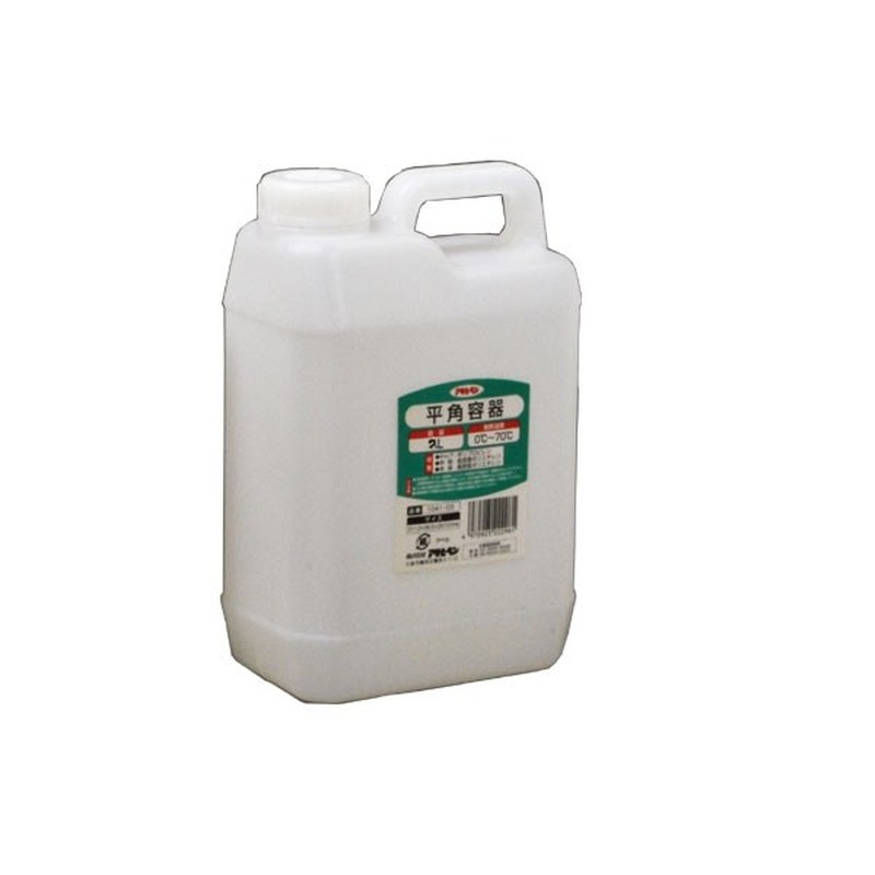 アサヒペン 9016334 平角容器 2L 1041-01 1個(ご注文単位1個)【直送品】
