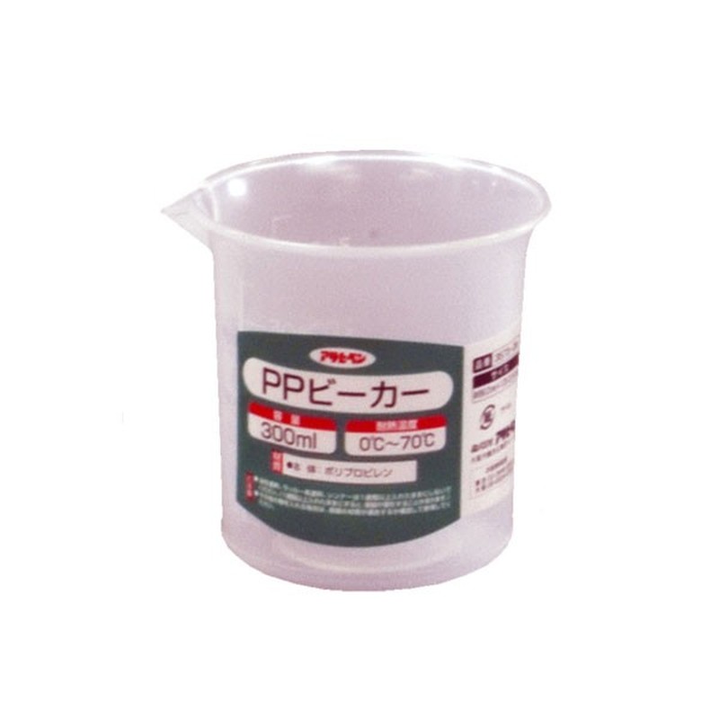 アサヒペン 9016194 PPビーカー 300mL #3573-06 1個（ご注文単位1個）【直送品】