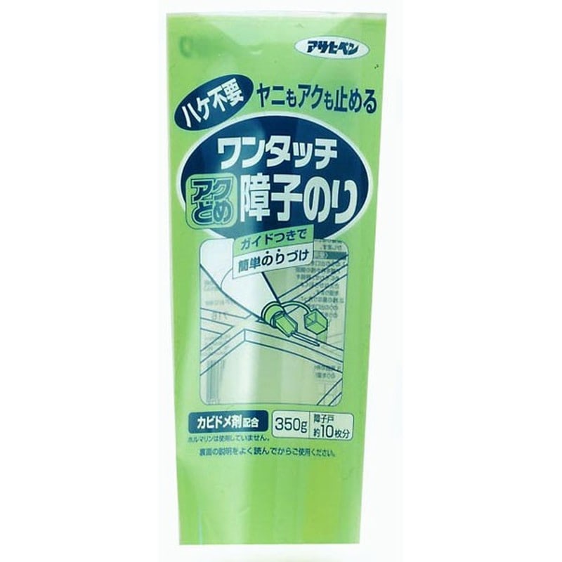 アサヒペン 9015715 ワンタッチヤニ・アク止め障子のり 350g #716 1個（ご注文単位1個）【直送品】