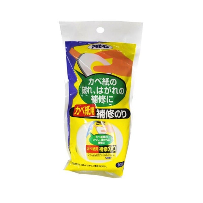 アサヒペン 9015703 かべ紙用補修のり 100g #708 1個（ご注文単位1個）【直送品】