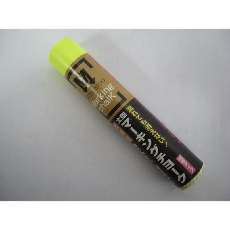 アズワン 4347729 太型マーキングチョーク 光明丹 蛍光YW 1本入 1個（ご注文単位1個）【直送品】