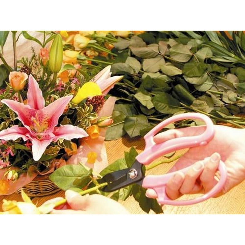 アルス 101414 FP-17-BK業務用花はさみフルール ブラック 1個（ご注文単位1個）【直送品】