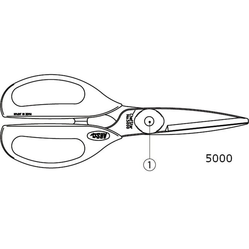 アルス 104600 5000-Gセンタ-ネジ・ナット グレ- #999500002 1個（ご注文単位1個）【直送品】