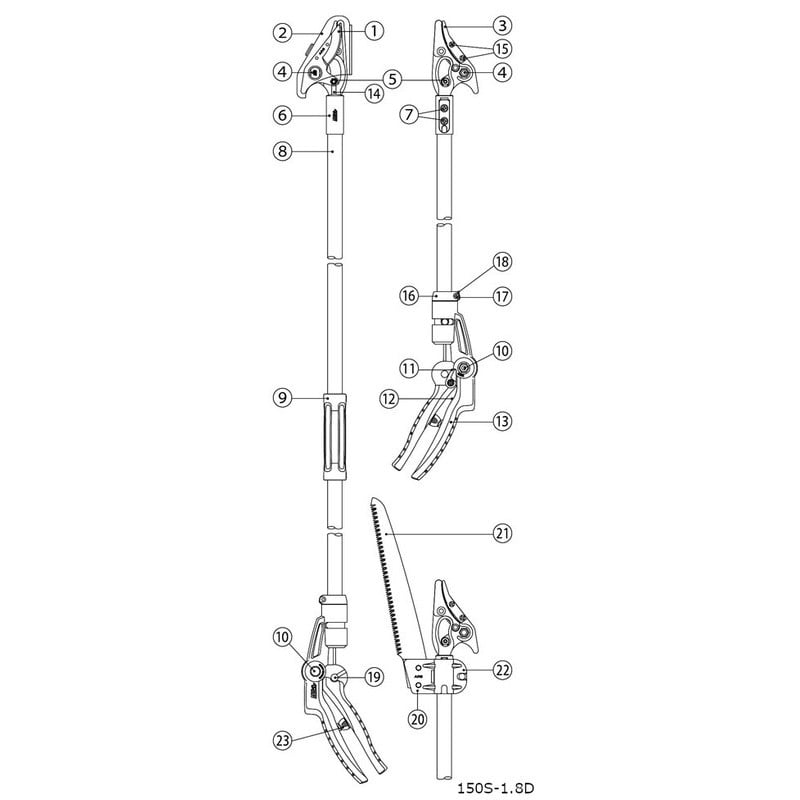 アルス 104266 150S/150Z 鋸取付金具一式 999Z17 1個(ご注文単位1個)【直送品】