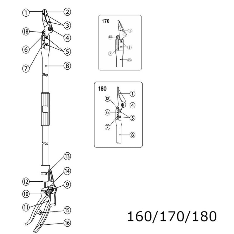アルス 104372 PC ロッド棒一式 1.8m 999PCS05 1個(ご注文単位1個)【直送品】