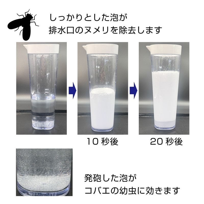 イカリ消毒 275012 排水口コバエ退治+α 1個（ご注文単位1個）【直送品】