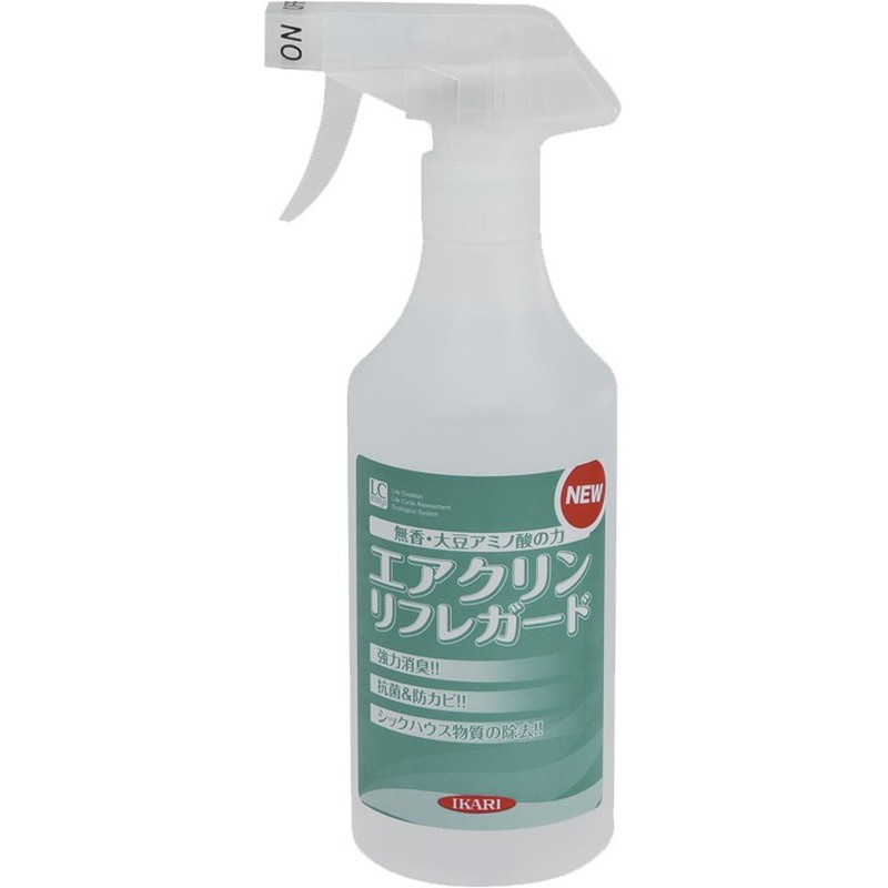 イカリ消毒 205626 イカリエアクリンリフレガード500ml 1個（ご注文単位1個）【直送品】