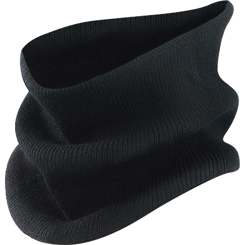 おたふく手袋 211495 ネックウォーマーニット黒 B-83 1個（ご注文単位1個）【直送品】