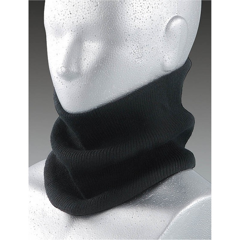 おたふく手袋 211495 ネックウォーマーニット黒 B-83 1個（ご注文単位1個）【直送品】