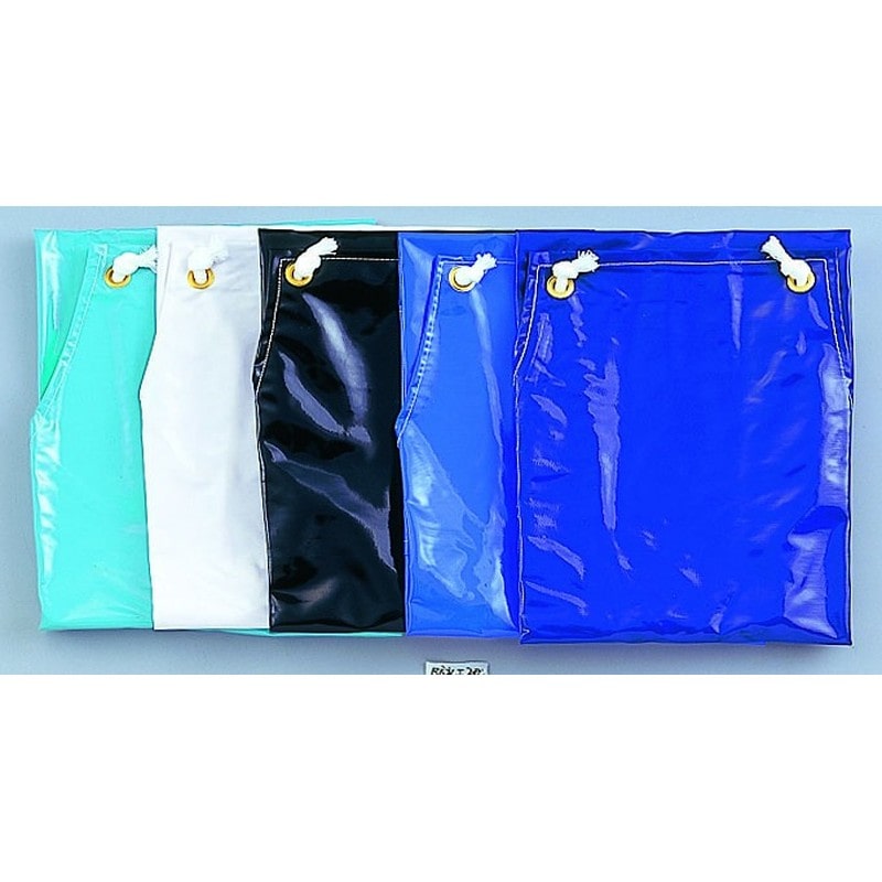 おたふく手袋 2110409 エナメルエプロン 防水 7 レット #7 1個(ご注文単位1個)【直送品】