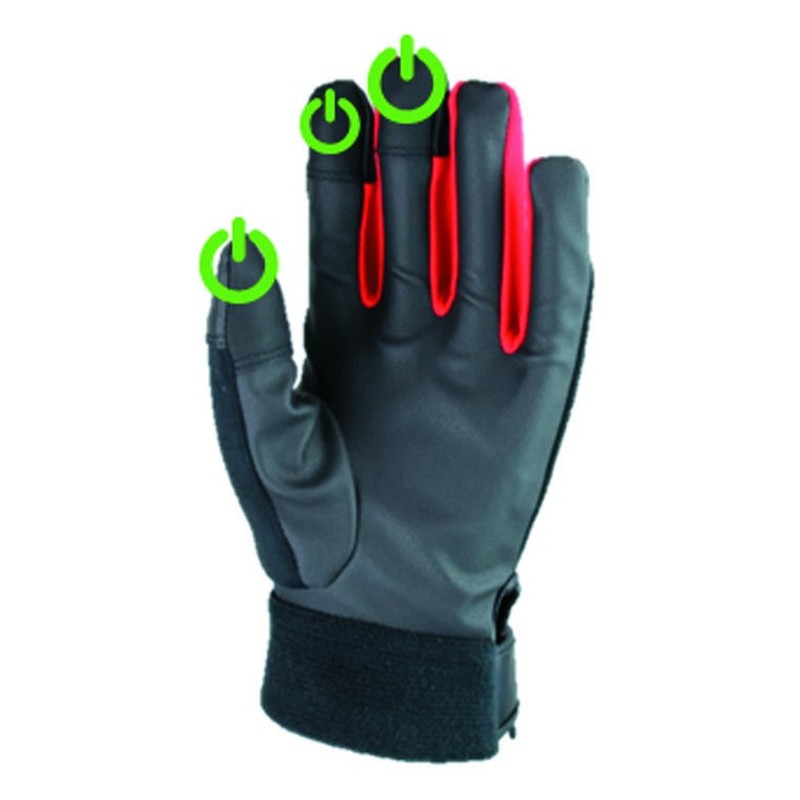 おたふく手袋 2111432 スマホ対応 PU合皮手袋 SH-507 M 1個(ご注文単位1個)【直送品】