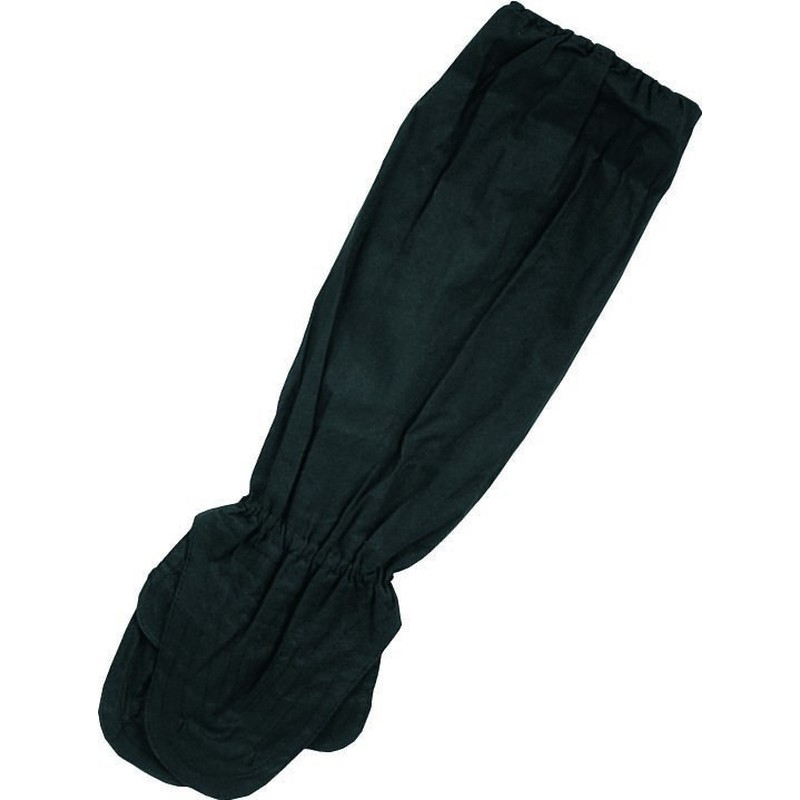 おたふく手袋 2112164 腕カバー手甲付 黒 N-890 1個（ご注文単位1個）【直送品】