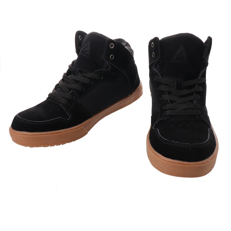 おたふく手袋 2114302 FB-821ワークシューズ ミドルカット黒27.5 1個（ご注文単位1個）【直送品】