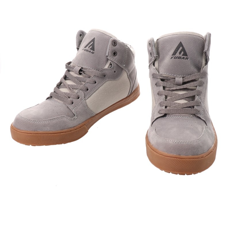 おたふく手袋 2114314 FB-823ワークシューズ ミドルカット灰25.5 1個（ご注文単位1個）【直送品】