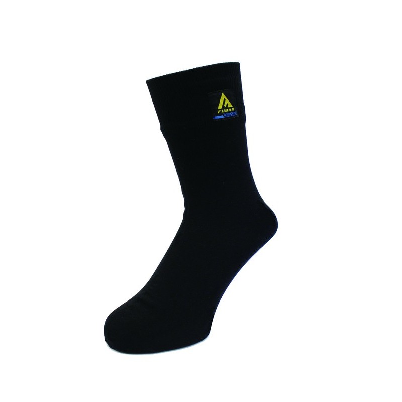 おたふく手袋 2115977 防水ソックス 黒 L 26-28cm FB-505 1個(ご注文単位1個)【直送品】