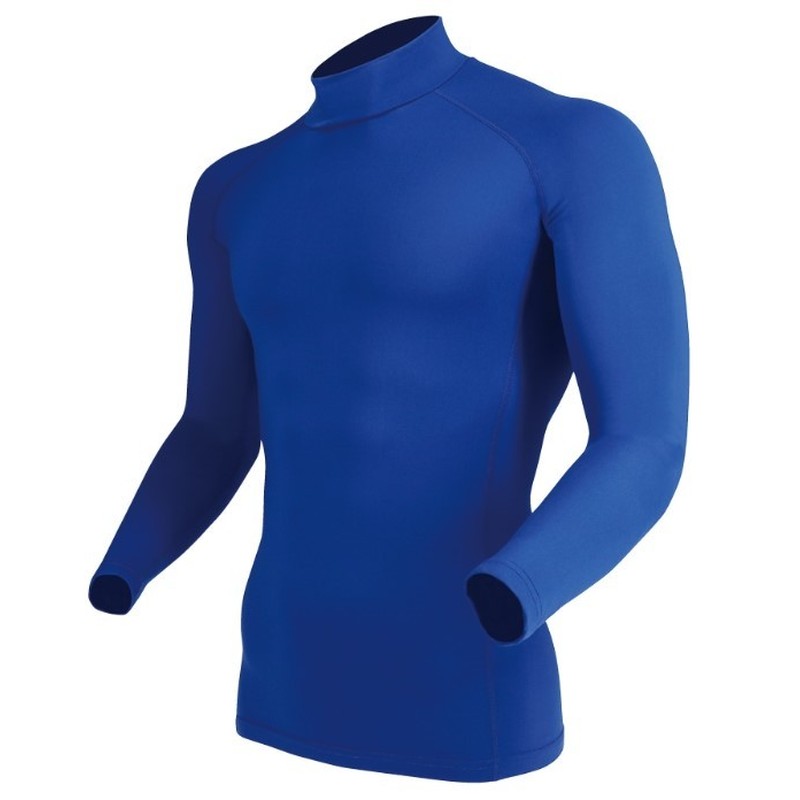 おたふく手袋 2116322 BTパワーストレッチ ハイネックシャツ BL M JW-170 1個（ご注文単位1個）【直送品】