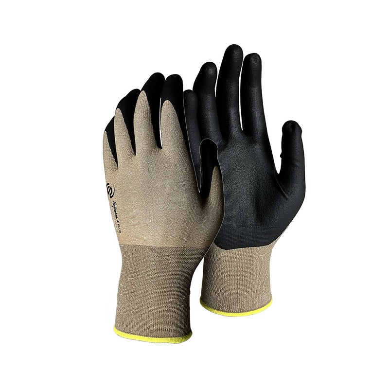 おたふく手袋 2117246 ソフキャッチプラスシルキーストレッチ カーキ L A-496 1個（ご注文単位1個）【直送品】