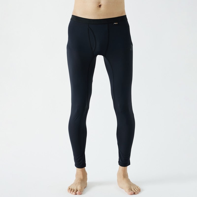 おたふく手袋 2118131 EVO 前開きロングパンツ BK Lサイズ JW-733 1個(ご注文単位1個)【直送品】