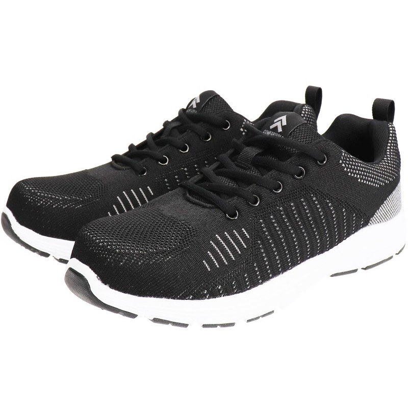 おたふく手袋 2115970 JW-395ニットシューズ BKXグレー 25.0 1個(ご注文単位1個)【直送品】