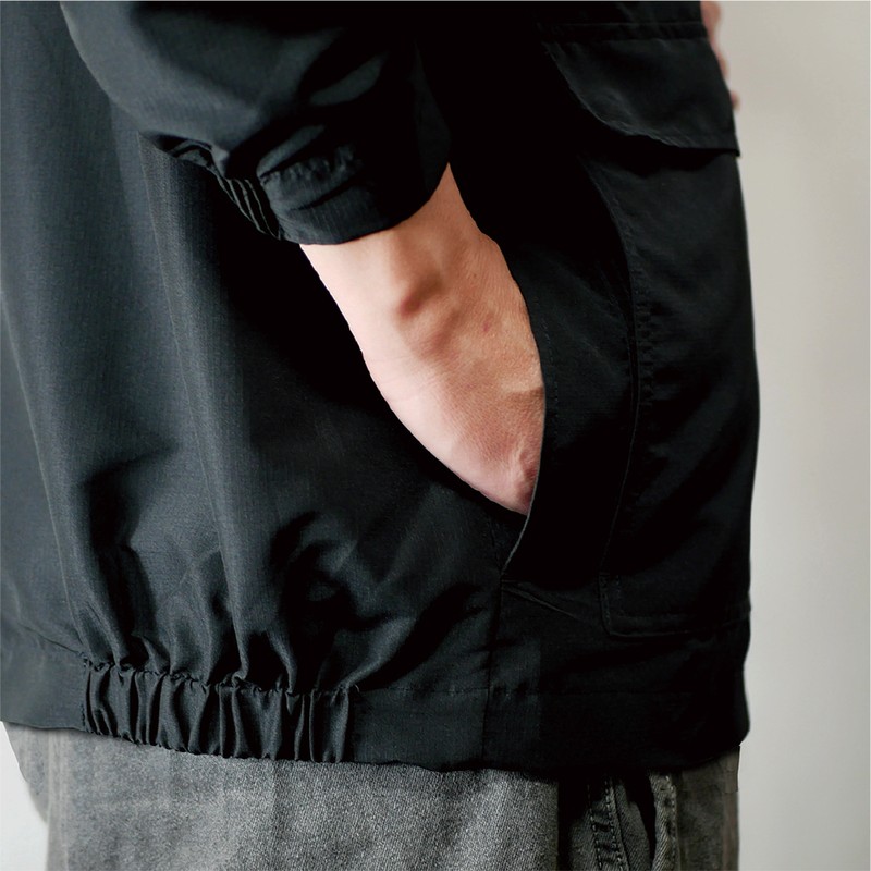 おたふく手袋 2118056 ユーティリティー コーチジャケット BK Mサイズ FB-239 1個（ご注文単位1個）【直送品】