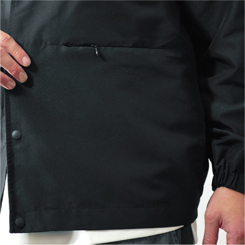 おたふく手袋 2118057 ユーティリティー コーチジャケット BK Lサイズ FB-239 1個(ご注文単位1個)【直送品】