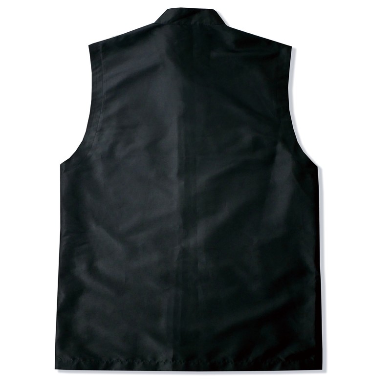 おたふく手袋 2118059 ユーティリティー カーゴベスト ブラック Mサイズ FB-240 1個(ご注文単位1個)【直送品】