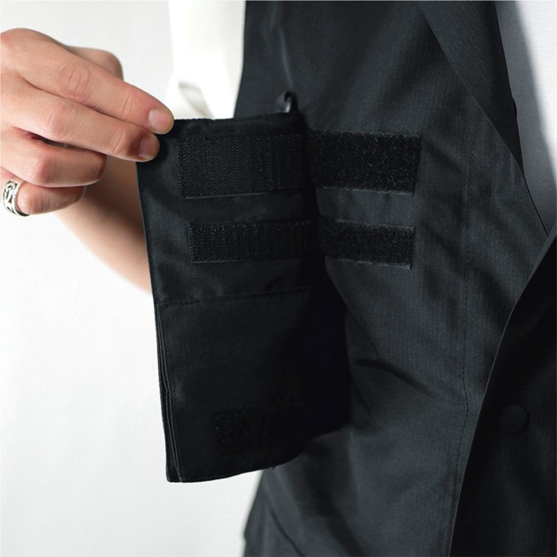 おたふく手袋 2118059 ユーティリティー カーゴベスト ブラック Mサイズ FB-240 1個(ご注文単位1個)【直送品】