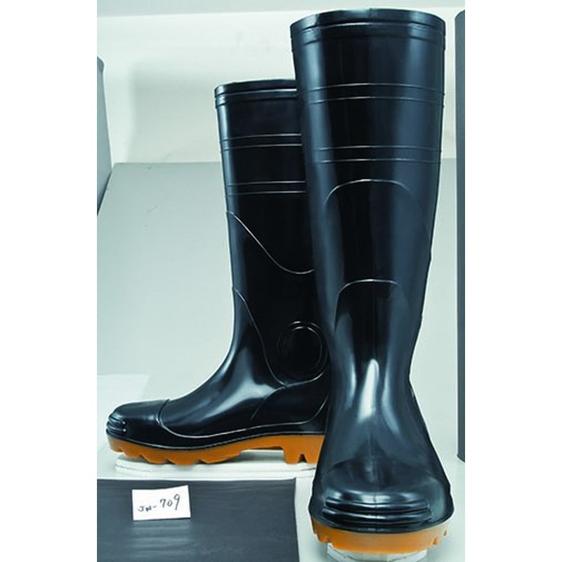 おたふく手袋 2110610 安全耐油長靴鋼鉄芯入 JW-709 1個(ご注文単位1個)【直送品】