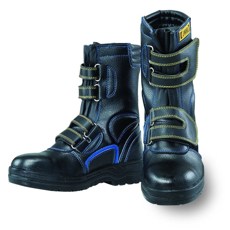 おたふく手袋 2110495 安全シューズ静電半長靴マジックタイプ JW-773 1個（ご注文単位1個）【直送品】