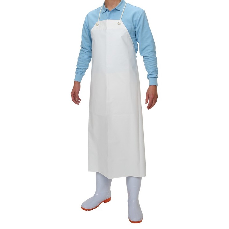 おたふく手袋 2110435 ウレタン前掛け 胸付 #6160 1個（ご注文単位1個）【直送品】