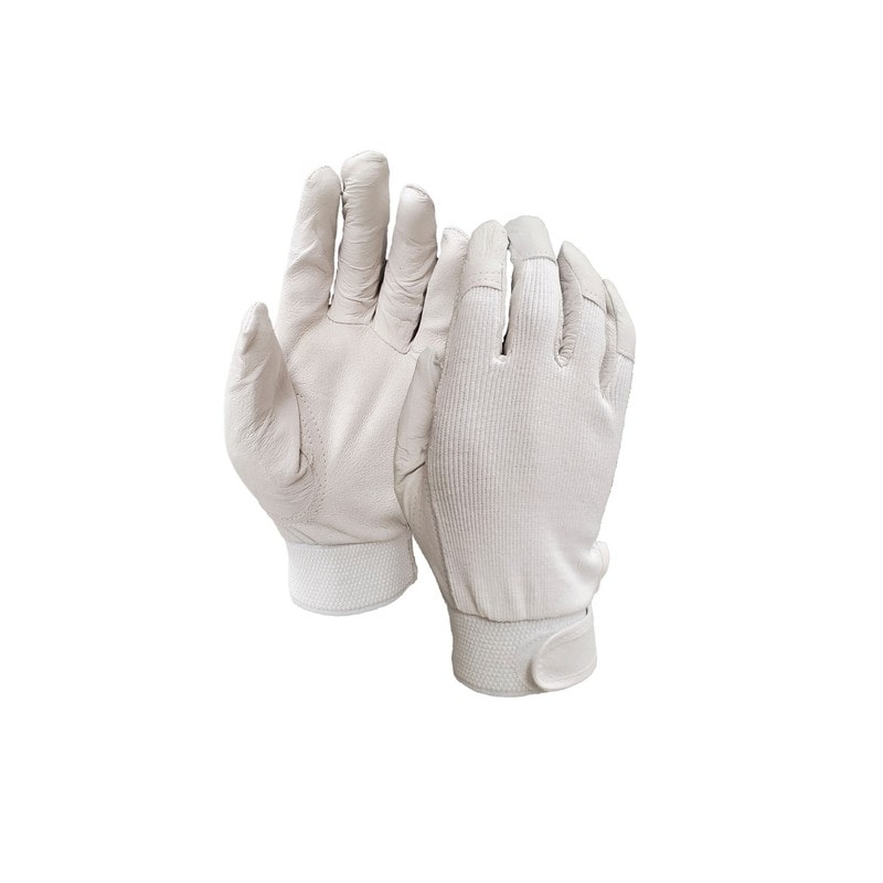 おたふく手袋 2110079 甲メリヤス マジック付シロ 3双組 R-293 1個(ご注文単位1個)【直送品】
