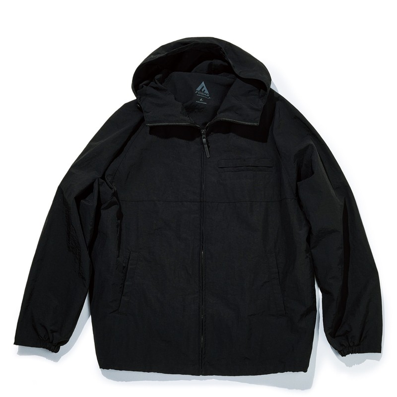おたふく手袋 2117392 ユーティリティージップアップパーカ BK LL FB-231 1個（ご注文単位1個）【直送品】